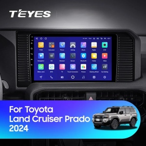 Navigatie Auto Teyes CC3 Toyota Land Cruiser Prado J250 2024-2025 4+64GB 10.2" QLED Octa-core 1.8Ghz, Android 4G Bluetooth 5.1 DSP - Img 2
