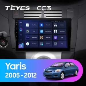 Navigatie Auto Teyes CC3 Toyota Yaris 2005-2012 6+128GB 9" QLED Octa-core 1.8Ghz, Android 4G Bluetooth 5.1 DSP - Img 2