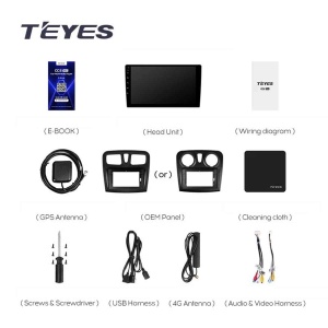 Navigatie Auto Teyes CC3L Dacia Logan 2 2012-2016 4+32GB 9" IPS Octa-core 1.6Ghz Android 4G Bluetooth 5.1 DSP - Img 7