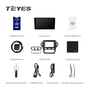 Navigatie Auto Teyes CC3L Ford Mondeo 3 2007-2014 4+64GB 10.2" IPS Octa-core 1.6Ghz Android 4G Bluetooth 5.1 DSP - Img 7
