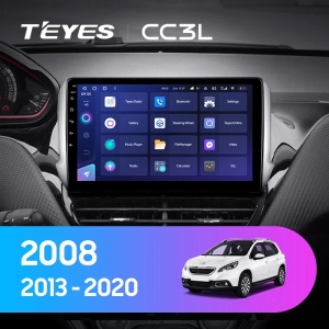 Navigatie Auto Teyes CC3L Peugeot 2008 2013-2019 4+32GB 10.2" IPS Octa-core 1.6Ghz, Android 4G Bluetooth 5.1 DSP - Img 2