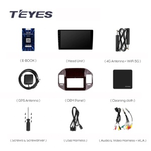 Navigatie Auto Teyes CC4 Mitsubishi Pajero 3 V70 V60 1999-2006 6+64GB 9.5" QLED Octa-core 2.7Ghz, Android 4G Bluetooth 5.1 DSP - Img 4