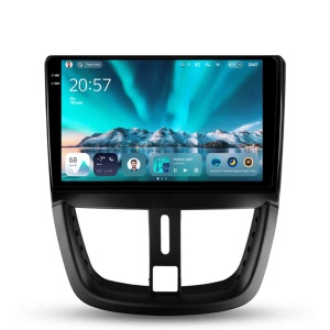 Navigatie Auto Teyes CC4 Peugeot 207 2006-2015 6+128GB 9.5" QLED Octa-core 2.7Ghz, Android 4G Bluetooth 5.1 DSP - Img 1