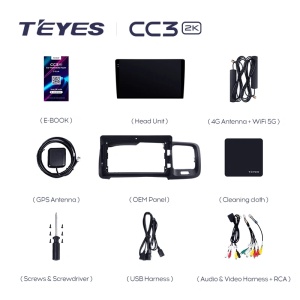 Navigatie Auto Teyes CC4 Volvo S60 2011-2018 6+64GB 9.5" QLED Octa-core 2.7Ghz, Android 4G Bluetooth 5.1 DSP - Img 4