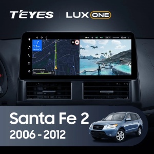 Navigatie Auto Teyes Lux One 360° Hyundai Santa Fe 2 2007-2012 6+128GB 12.3" IPS Octa-core 2Ghz, Android 4G Bluetooth 5.1 DSP - Img 2