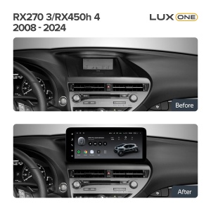 Navigatie Auto Teyes Lux One 360° Lexus RX 2008-2012 6+128GB 12.3" IPS Octa-core 2Ghz, Android 4G Bluetooth 5.1 DSP - Img 2