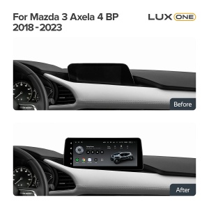 Navigatie Auto Teyes Lux One 360° Mazda 3 IV 2018-2023 6+128GB 12.3" IPS Octa-core 2Ghz, Android 4G Bluetooth 5.1 DSP - Img 3