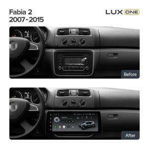 Navigatie Auto Teyes Lux One 360° Skoda Fabia 2 2007-2014 6+128GB 12.3" IPS Octa-core 2Ghz, Android 4G Bluetooth 5.1 DSP - Img 3