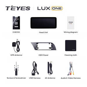 Navigatie Auto Teyes Lux One Audi A4 B8 2008-2016 6+128GB 12.3" IPS Octa-core 2Ghz, Android 4G Bluetooth 5.1 DSP - Img 6