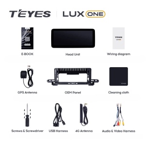 Navigatie Auto Teyes Lux One Audi Q5 80A 2018-2023 6+128GB 12.3" IPS Octa-core 2Ghz, Android 4G Bluetooth 5.1 DSP - Img 5