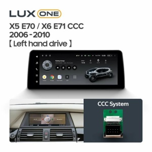Navigatie auto Teyes Lux One BMW X6 E71 2006-2010 CCC 6+128GB 12.3” IPS Octa-Core 2.0 GHz Android 4G DSP Bluetooth 5.1 - Img 2