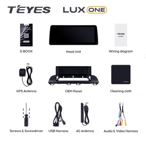 Navigatie Auto Teyes Lux One Mazda 3 III 2014-2018 6+128GB 12.3" IPS Octa-core 2Ghz, Android 4G Bluetooth 5.1 DSP - Img 8
