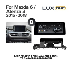 Navigatie Auto Teyes Lux One Mazda 6 2012-2017 6+128GB 12.3" IPS Octa-core 2Ghz, Android 4G Bluetooth 5.1 DSP - Img 7