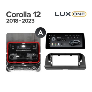 Navigatie Auto Teyes Lux One Toyota Corolla 12 2018-2020 6+128GB 12.3" IPS Octa-core 2Ghz, Android 4G Bluetooth 5.1 DSP - Img 6