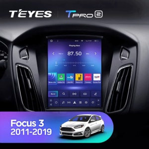 Navigatie Auto Teyes Tip Tesla TPRO 2 Ford Focus 3 2010-2018 4+64GB 9.7" QLED Octa-core 1.8Ghz Android 4G Bluetooth 5.1 DSP - Img 5