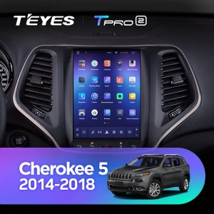Navigatie Auto Teyes Tip Tesla TPRO 2 Jeep Cherokee 2013-2018 4+64GB 9.7" QLED Octa-core 1.8Ghz, Android 4G Bluetooth 5.1 DSP - Img 2