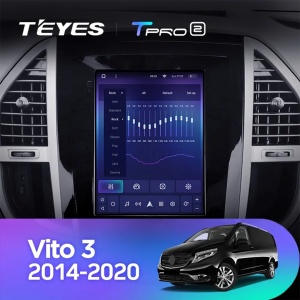 Navigatie Auto Teyes Tip Tesla TPRO 2 Mercedes-Benz Vito 3 2014-2020 3+32GB 9.7" QLED Octa-core 1.8Ghz, Android 4G Bluetooth 5.1 DSP - Img 5