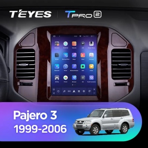 Navigatie Auto Teyes Tip Tesla TPRO 2 Mitsubishi Pajero 3 V70 V60 1999-2006 4+64GB 9.7" QLED Octa-core 1.8Ghz, Android 4G Bluetooth 5.1 DSP - Img 2