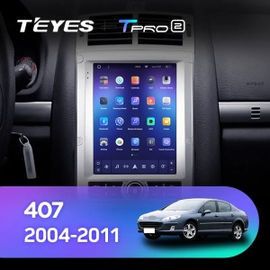 Navigatie Auto Teyes Tip Tesla TPRO 2 Peugeot 407 2004-2011 4+64GB 9.7" QLED Octa-core 1.8Ghz, Android 4G Bluetooth 5.1 DSP - Img 2