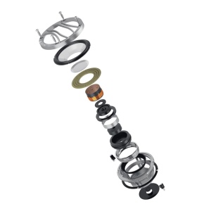 Difuzoare auto Audison Thesis TH 3.0 II Voce set componente, 70 mm, 55W RMS, 4Ω, set 2 difuzoare - Img 5