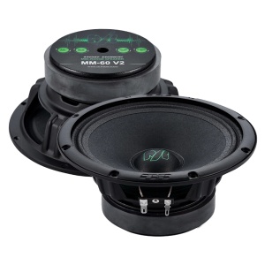 Difuzoare auto Deaf Bonce Machete MM-60 V2 set componente, 165mm, 90W RMS, 4Ω, set 2 difuzoare