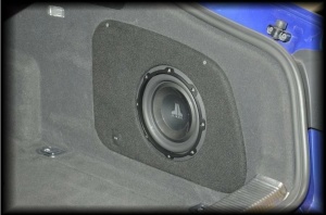 Incinta inchisa subwoofer dedicat Audi A5 8T Sportback , 200 mm, 6L - Img 3