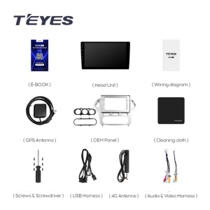 Navigatie Auto cu Asistenta AI Teyes CC4 PRO Ford Mondeo 3 2007-2014 8+128GB 10.36" QLED, Android 13, 5G, 7.1 DSP, CarPlay - Img 8