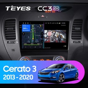 Navigatie Auto cu Asistenta AI Teyes CC4 PRO Kia Cerato 3 2012-2017 8+128GB 9.5" QLED, Android 13, 5G, 7.1 DSP, CarPlay - Varianta A - Img 2