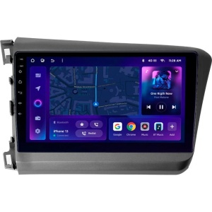 Navigatie Auto MOSS M2 Honda Civic 9 2011-2017 4+64GB 9" IPS Octa-core 1.6Ghz, Android 4G Bluetooth 5.1 DSP