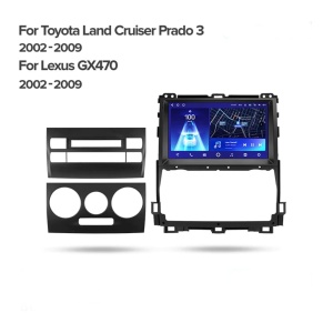 Navigatie Auto MOSS M2 Toyota Land Cruiser Prado J120 2002-2009 4+32GB 9" IPS Octa-core 1.6Ghz, Android 4G Bluetooth 5.1 DSP - Img 8