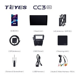 Navigatie Auto MOSS M3 Citroen DS5 2014-2017 4+32GB 9" QLED Octa-core 2Ghz, Android 4G Bluetooth 5.1 DSP - Img 5