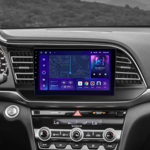 Navigatie Auto MOSS M3 Hyundai Elantra 6 2018-2020 4+32GB 9" QLED Octa-core 2Ghz, Android 4G Bluetooth 5.1 DSP - Img 2