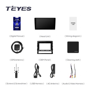 Navigatie Auto MOSS M3 Toyota Land Cruiser 11 J200 2015-2018 4+32GB 9" QLED Octa-core 2Ghz, Android 4G Bluetooth 5.1 DSP - Img 8