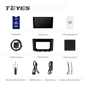 Navigatie Auto Teyes CC2 Plus Split Renault Clio 5 2019-2021 2+32GB 9" QLED Octa-core 1.8Ghz, Android 4G Bluetooth 5.1 DSP - Img 6