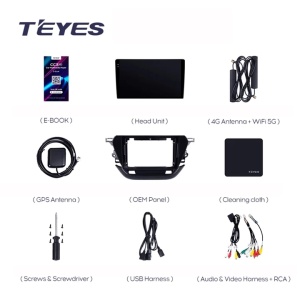 Navigatie Auto Teyes CC3 2K 360° Opel Corsa F 2019-2023 6+128GB 9.5" QLED Octa-core 2Ghz, Android 4G Bluetooth 5.1 DSP - Img 7