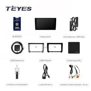 Navigatie Auto Teyes CC3 2K 360° Peugeot 407 2004-2011 6+128GB 9.5" QLED Octa-core 2Ghz, Android 4G Bluetooth 5.1 DSP - Img 10