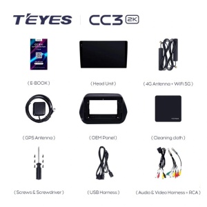 Navigatie Auto Teyes CC3 2K Chevrolet Camaro 2016-2024 4+64GB 9.5" QLED Octa-core 2Ghz, Android 4G Bluetooth 5.1 DSP - Img 7
