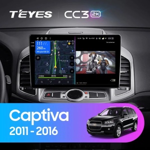 Navigatie Auto Teyes CC3 2K Chevrolet Captiva 2011-2016 6+128GB 10.36" QLED Octa-core 2Ghz, Android 4G Bluetooth 5.1 DSP - Img 2