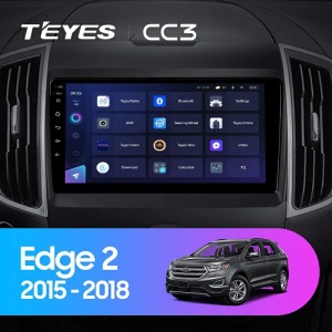 Navigatie Auto Teyes CC3 2K Ford Edge 2 2015-2018 6+128GB 9.5" QLED Octa-core 2Ghz, Android 4G Bluetooth 5.1 DSP - Img 2
