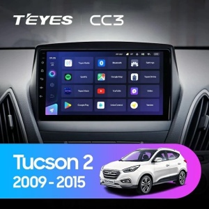 Navigatie Auto Teyes CC3 2K Hyundai Tucson 2 2009-2015 4+32GB 9.5" QLED Octa-core 2Ghz Android 4G Bluetooth 5.1 DSP - Img 2