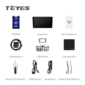 Navigatie Auto Teyes CC3 2K Skoda Octavia 2 2004-2013 4+32GB 10.36" QLED Octa-core 2Ghz Android 4G Bluetooth 5.1 DSP - Img 10