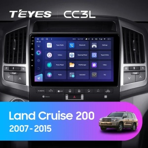Navigatie Auto Teyes CC3 2K Toyota Land Cruiser 11 J200 2007-2015 4+32GB 10.36" QLED Octa-core 2Ghz, Android 4G Bluetooth 5.1 DSP - Img 2