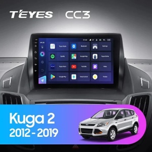 Navigatie Auto Teyes CC3 Ford Kuga 2013-2019 4+64GB 9" QLED Octa-core 1.8Ghz Android 4G Bluetooth 5.1 DSP - Img 2
