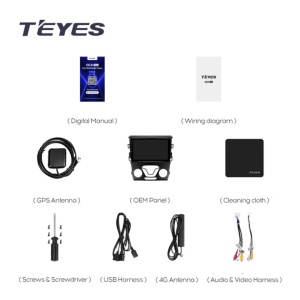 Navigatie Auto Teyes CC3 Ford Mondeo 4 2014-2022 4+64GB 9" QLED Octa-core 1.8Ghz Android 4G Bluetooth 5.1 DSP - Img 8