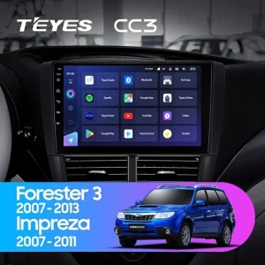 Navigatie Auto Teyes CC3 Subaru Forester 3 2007-2013 4+32GB 9" QLED Octa-core 1.8Ghz Android 4G Bluetooth 5.1 DSP - Img 2