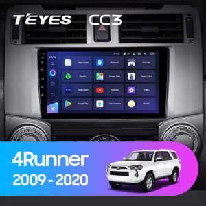 Navigatie Auto Teyes CC3 Toyota 4Runner 5 2009 - 2020 4+32GB 9" QLED Octa-core 1.8Ghz Android 4G Bluetooth 5.1 DSP - Img 2