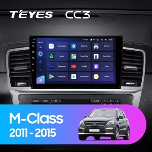 Navigatie Auto Teyes CC3L Mercedes-Benz ML W166 2011-2015 4+64GB 9" IPS Octa-core 1.6Ghz, Android 4G Bluetooth 5.1 DSP - Img 2