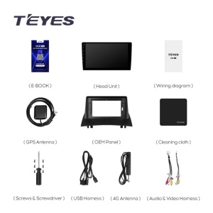 Navigatie Auto Teyes CC3L Renault Megane 2 2002-2009 4+64GB 9" IPS Octa-core 1.6Ghz, Android 4G Bluetooth 5.1 DSP - Img 6