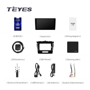 Navigatie Auto Teyes CC3L Suzuki Vitara 4 2014-2018 4+32GB 9" IPS Octa-core 1.6Ghz, Android 4G Bluetooth 5.1 DSP - Img 7