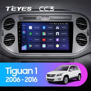 Navigatie Auto Teyes CC3L Volkswagen Tiguan 1 2006-2016 4+64GB 9" IPS Octa-core 1.6Ghz, Android 4G Bluetooth 5.1 DSP - Img 2
